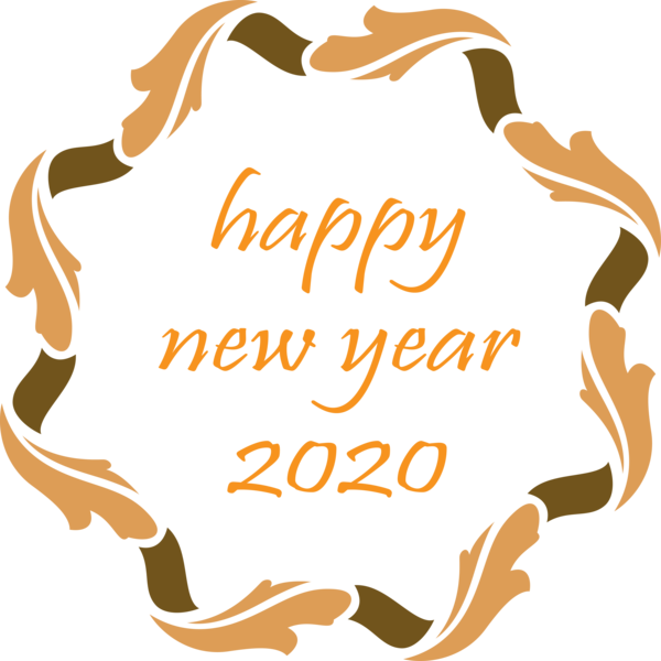 Label New Year Goals 2020 PNG