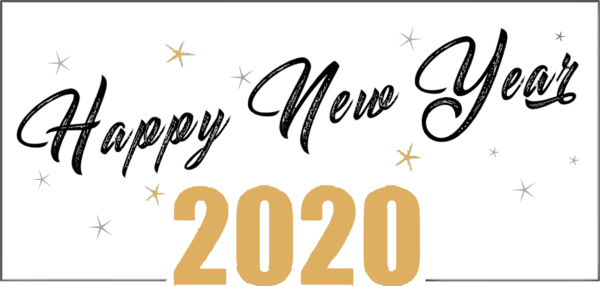 Font 2020 Calligraphy Near Text PNG