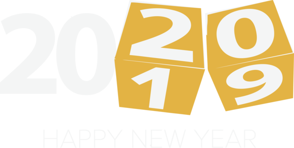 Happy Year 2020 For Years PNG