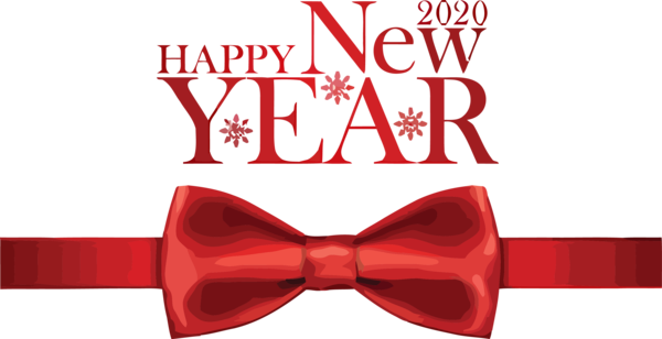 Ribbon New 2020 Day Tie PNG