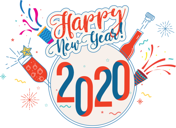 Year Line 2020 Text Ideas PNG