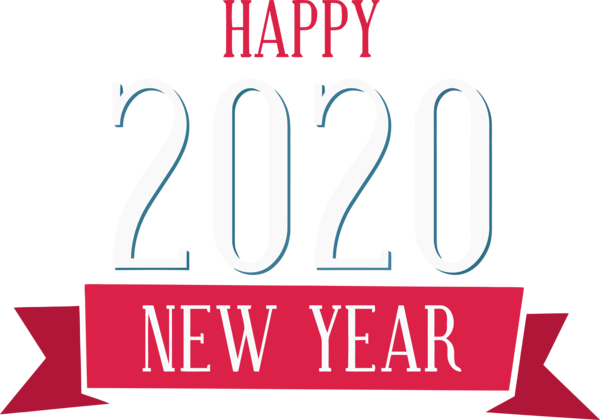 Logo Line Year 2020 Text PNG
