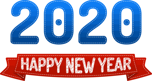 New For Year Font Happy PNG