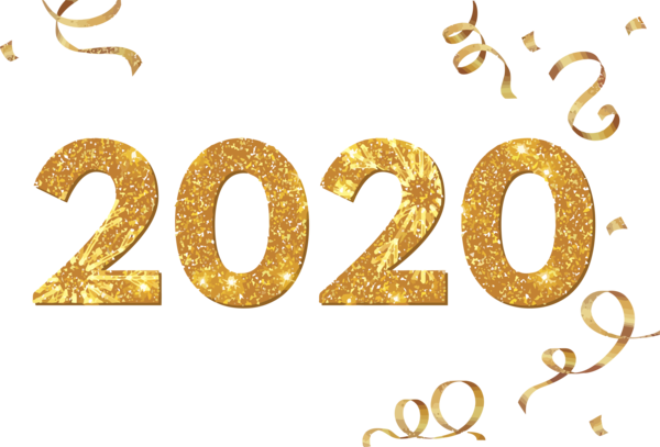 2020 Lights Text Symbol Font PNG