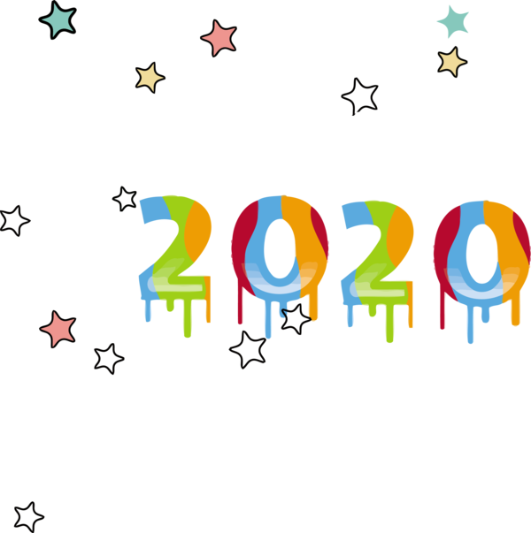 New Text Happy 2020 Destinations PNG