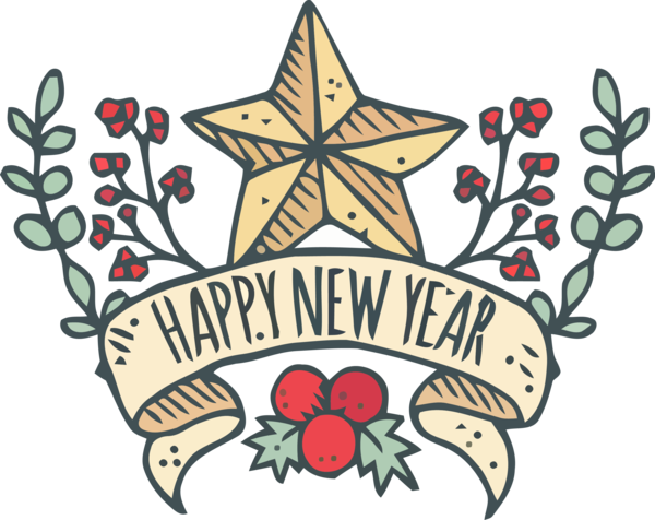 New Destinations New Year Christmas New Year Background PNG