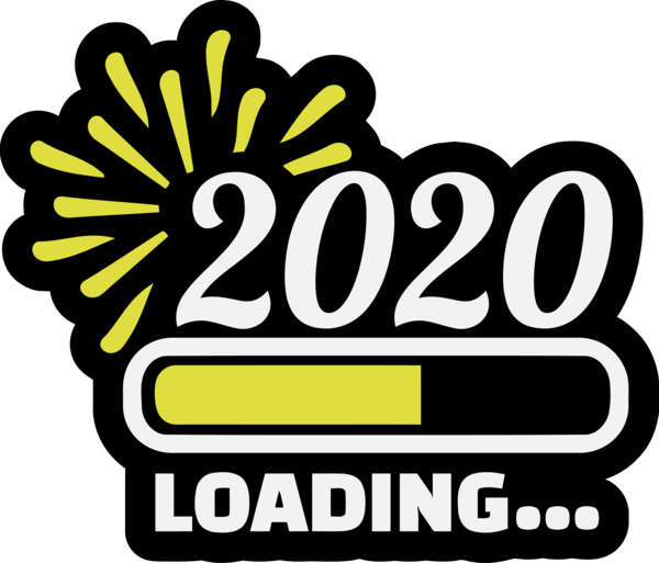 New 2020 Gifts Happy Logo PNG