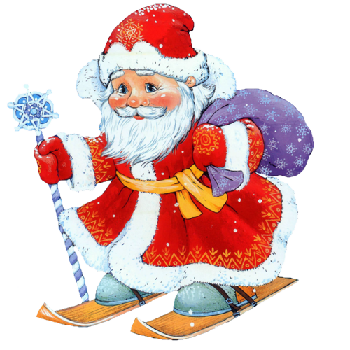 Claus New Year Gifts Ornament Santa Year PNG