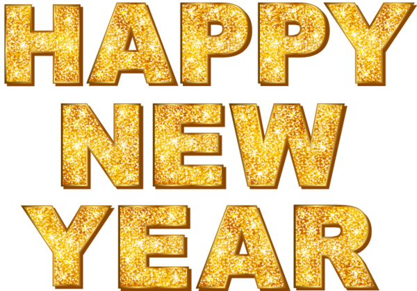 Text For Happy New Year Day New Year Cake PNG