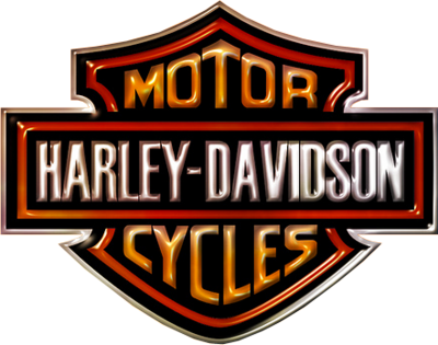 Logo 3D Harley Davidson PNG