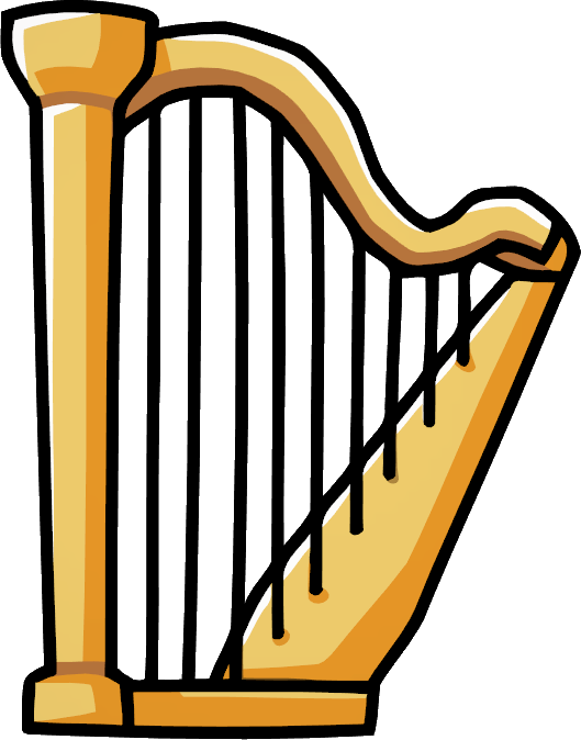 Trumpet Sitar Musics Tunes Harp PNG