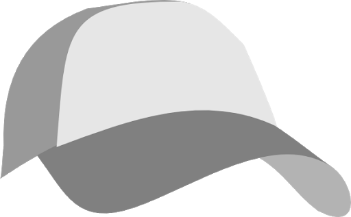 White Hat Clothing Vector PNG