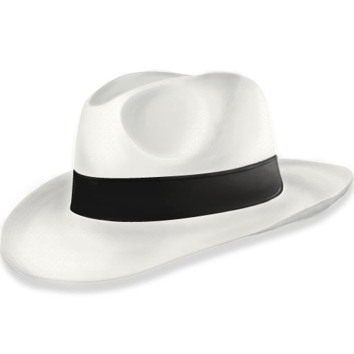 Clothing White Hat PNG