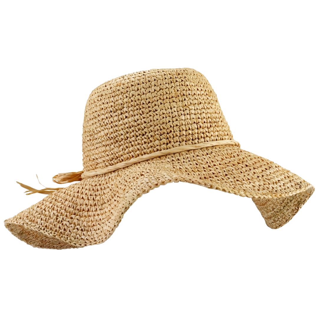 Hat Topper Raffia Nub Cap PNG