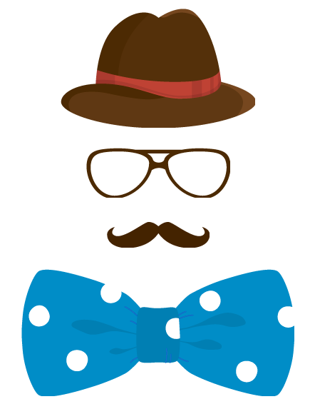 Man Costume Play Fedora Mobile PNG