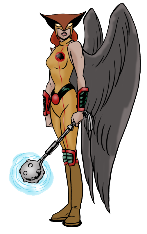 Caricature Cartooning Hawkgirl PNG