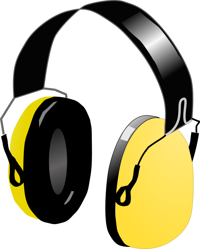 Earpiece Earplug Headphone Clip Cartoon PNG