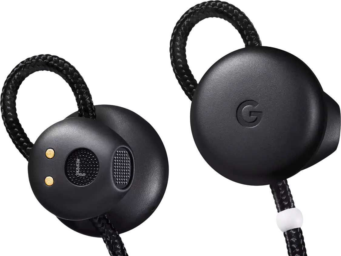Pixel Backpack Buds Mic Headset PNG
