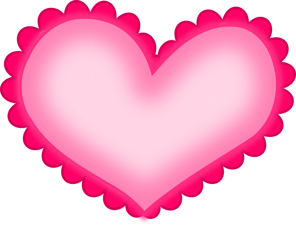 Hot Dear Sum Heart Pink PNG