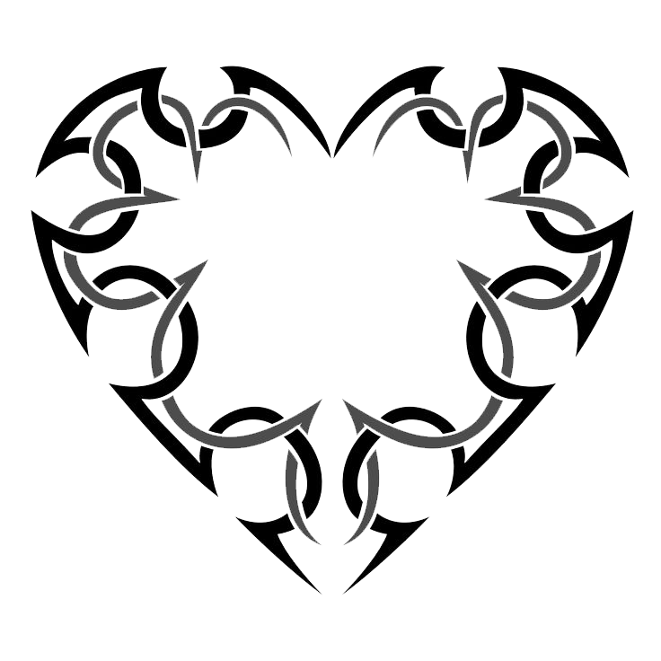 Dreadlocks Spine Paint Heart Tattoos PNG