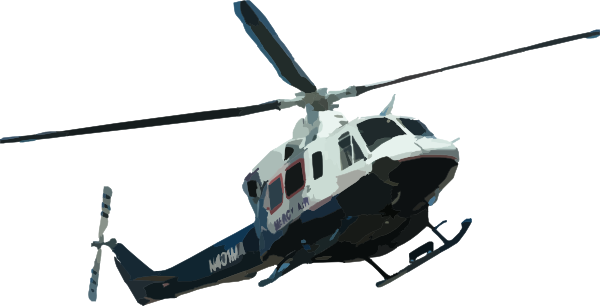 Gunship Chopper Helicopter Eggbeater File PNG