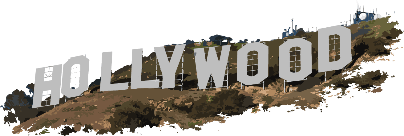 Posters Hollywood Sign Bless PNG