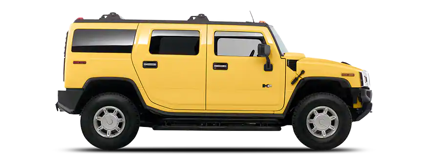 Transport Hummer Yellow PNG