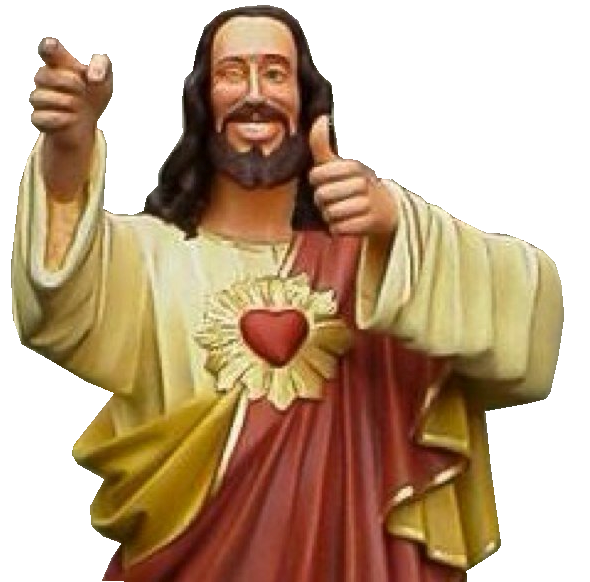 Christ Figurine Signal Dogma Buddy PNG