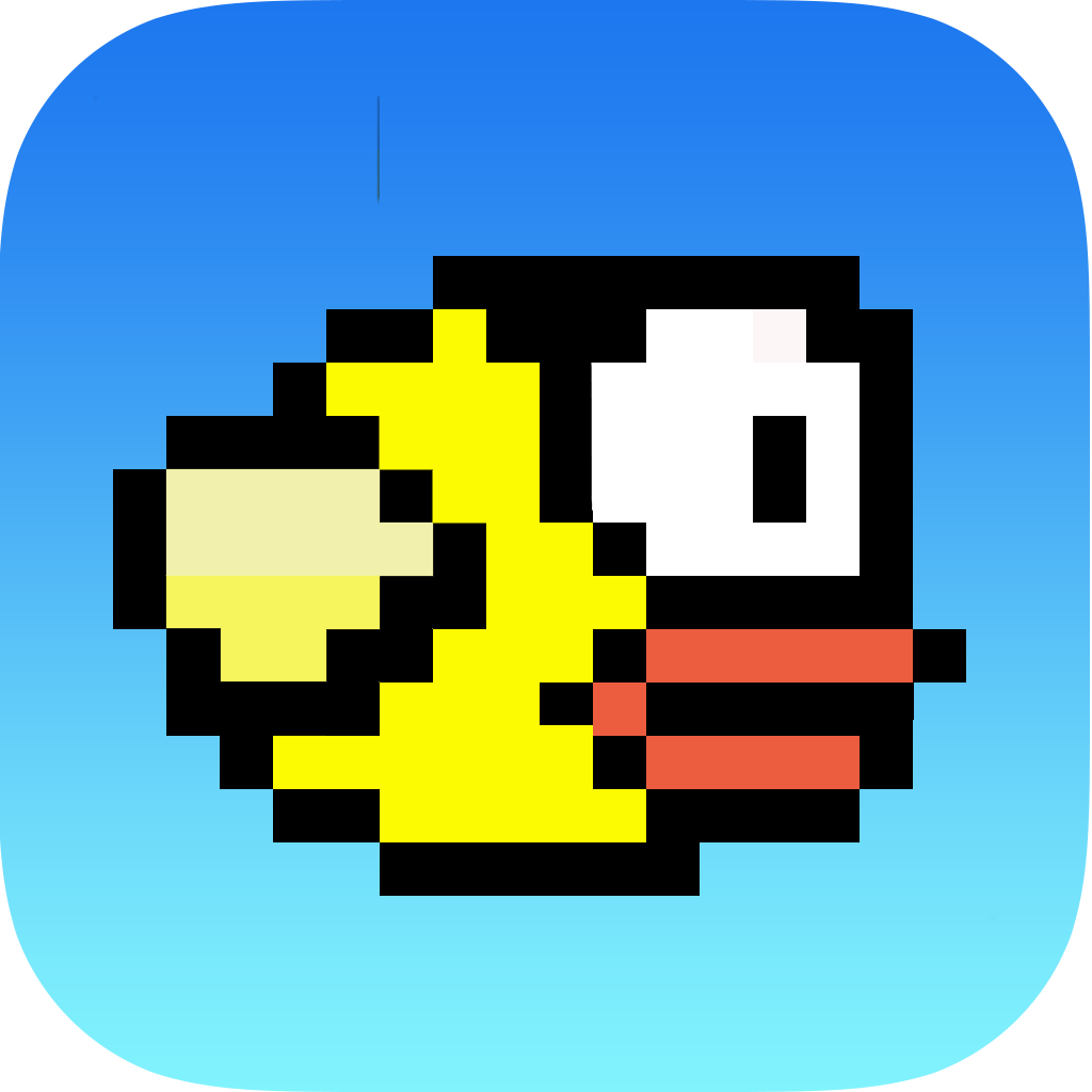 App Mobile Trackball Text Flappy PNG