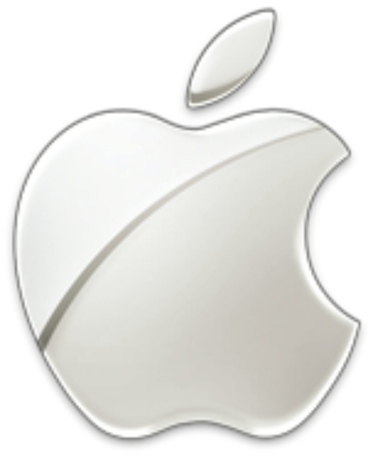 Iphone Trackball Logo Apple White PNG