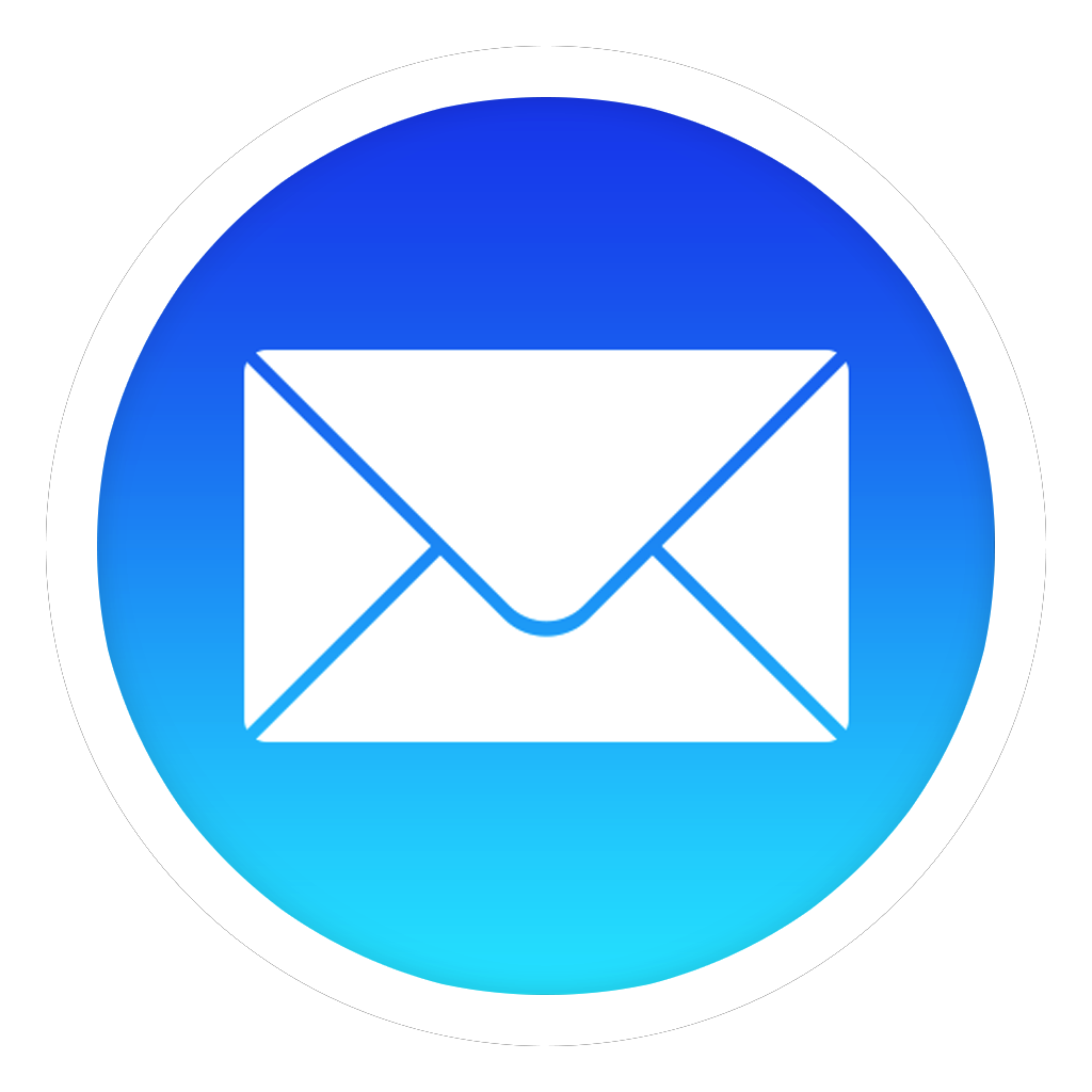 Area Email Icons Line Iphone PNG