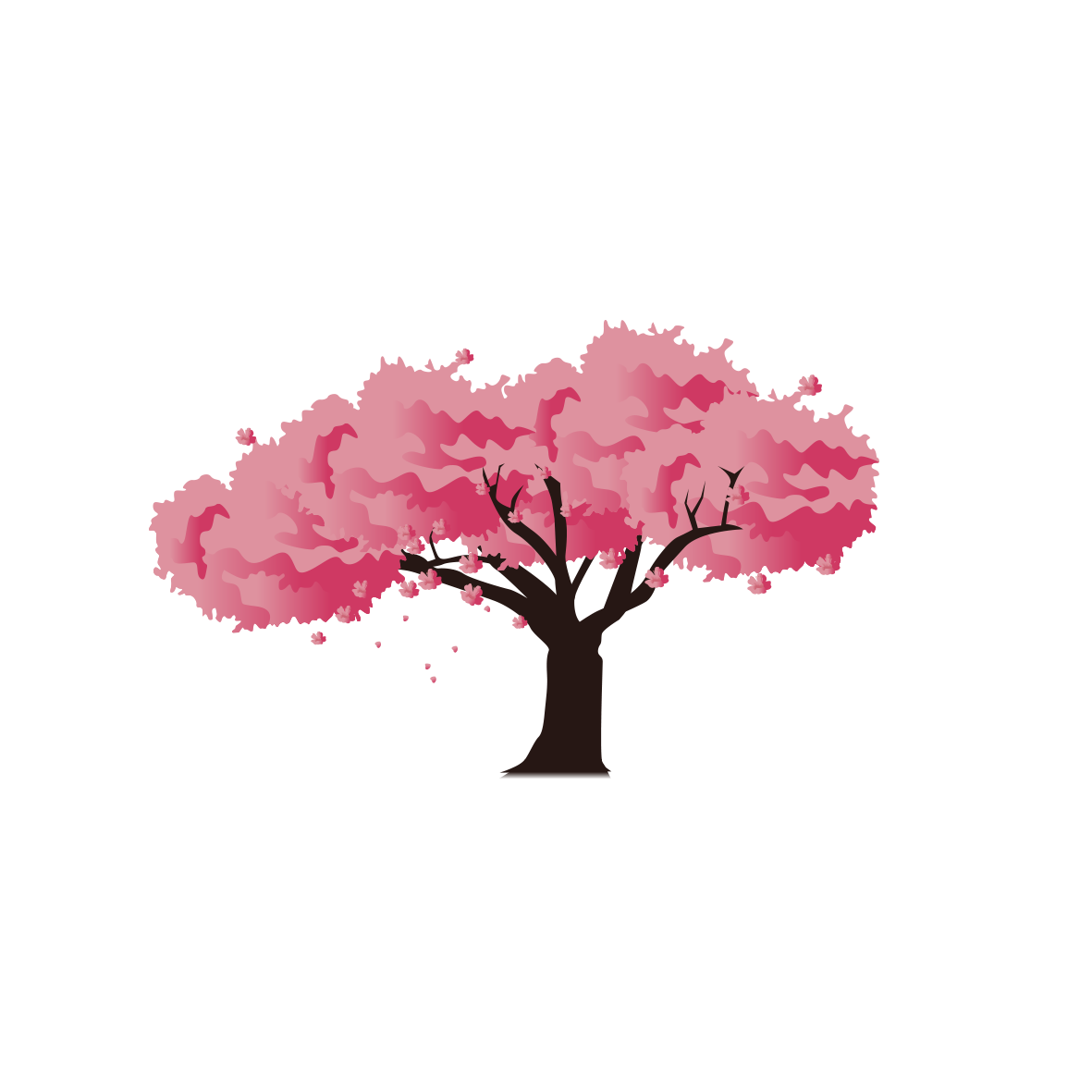 Designer Tree Icon Festival Cherry PNG