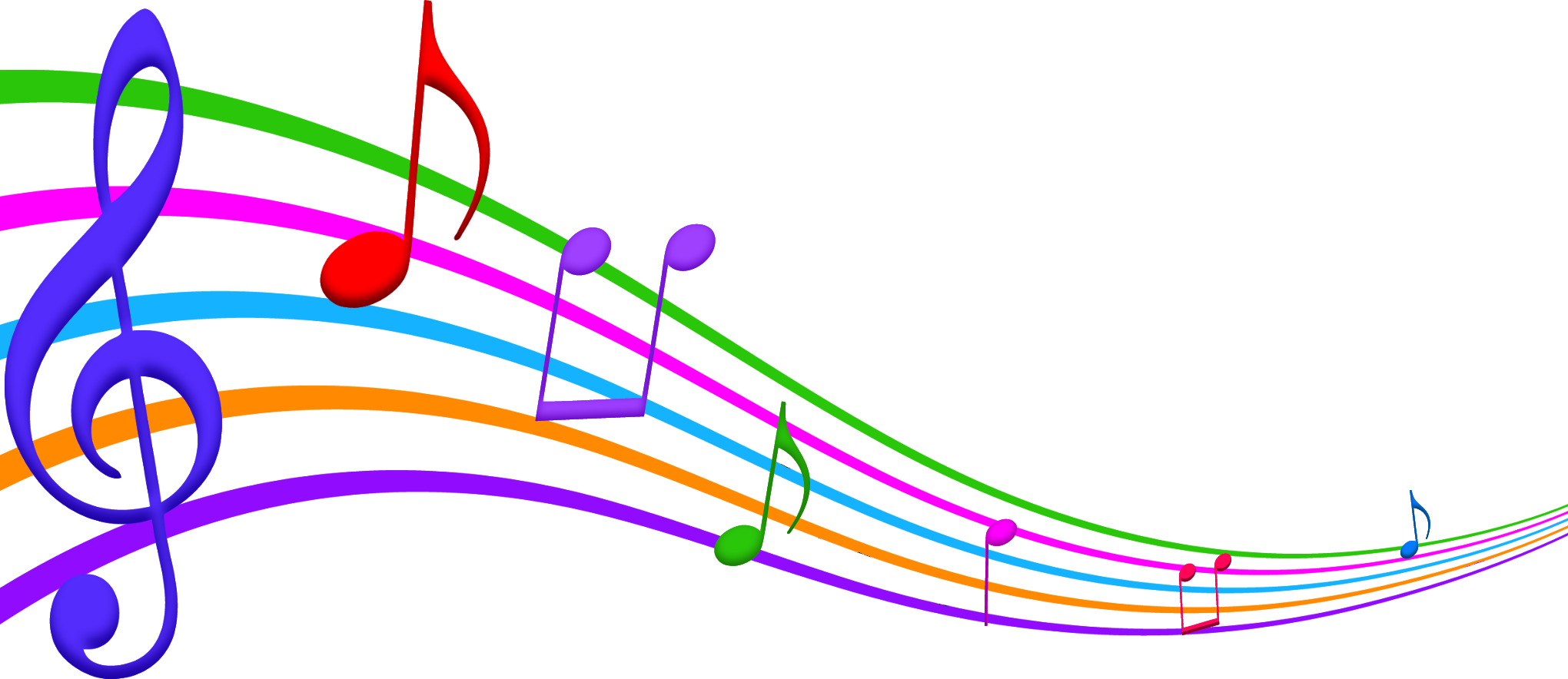 Jazzy Notes Music Eff PNG