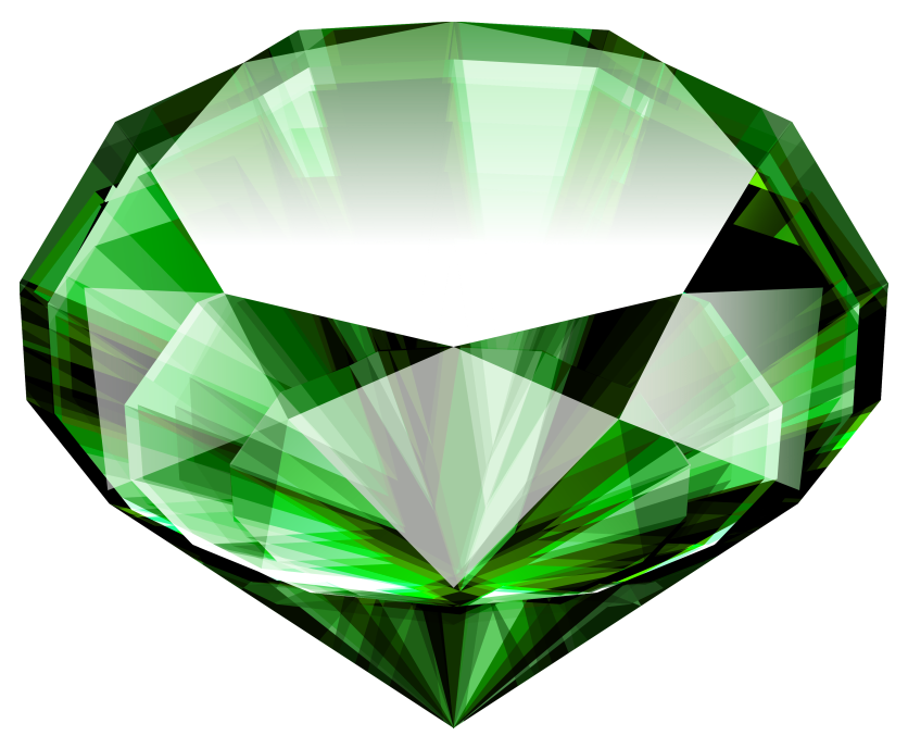Emerald Adornment Stone Holidays PNG