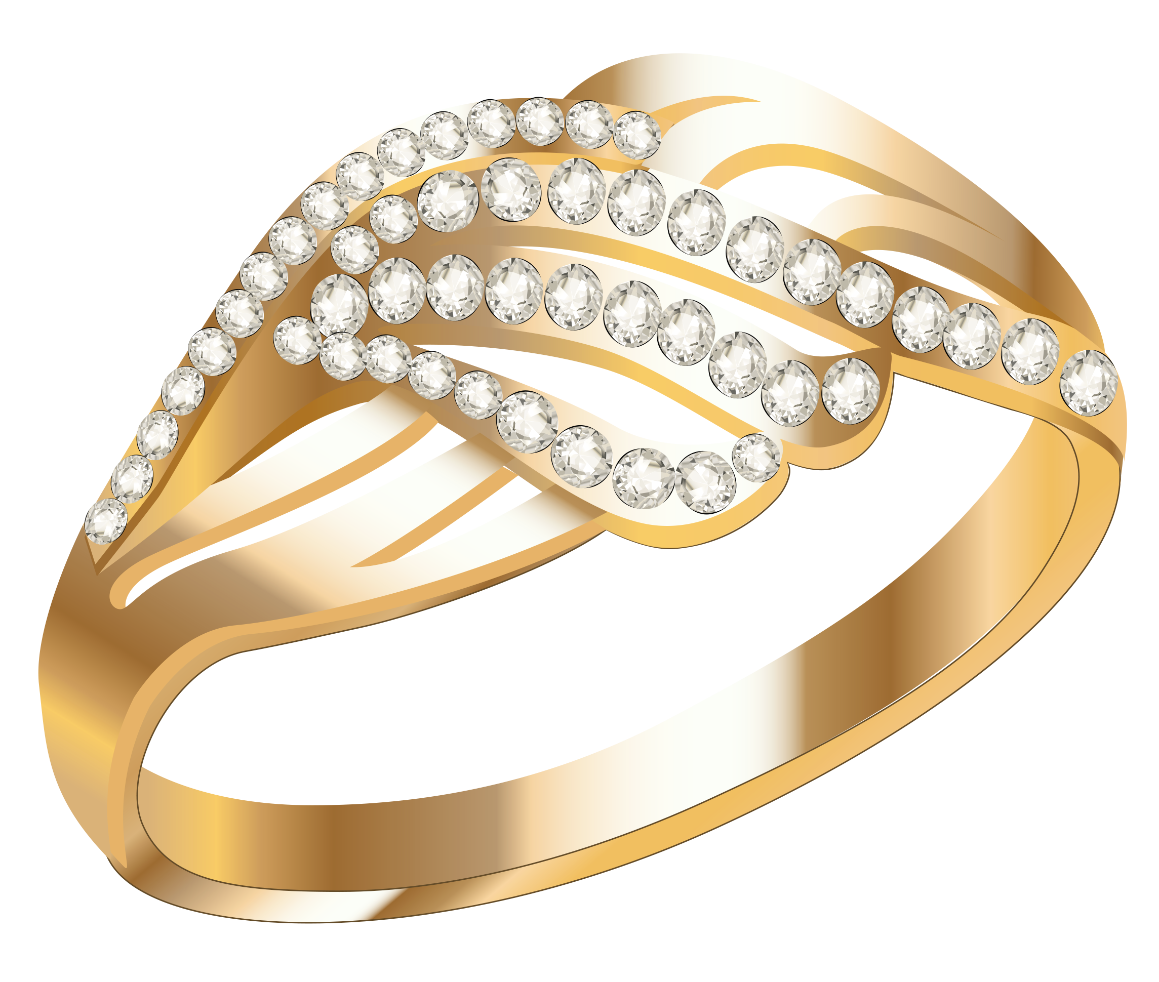 Fashionista Tattoo Bling Jewelry Ring PNG