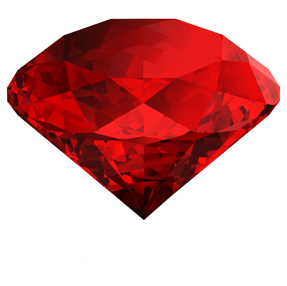 Ruby Diamond Jewelry File PNG