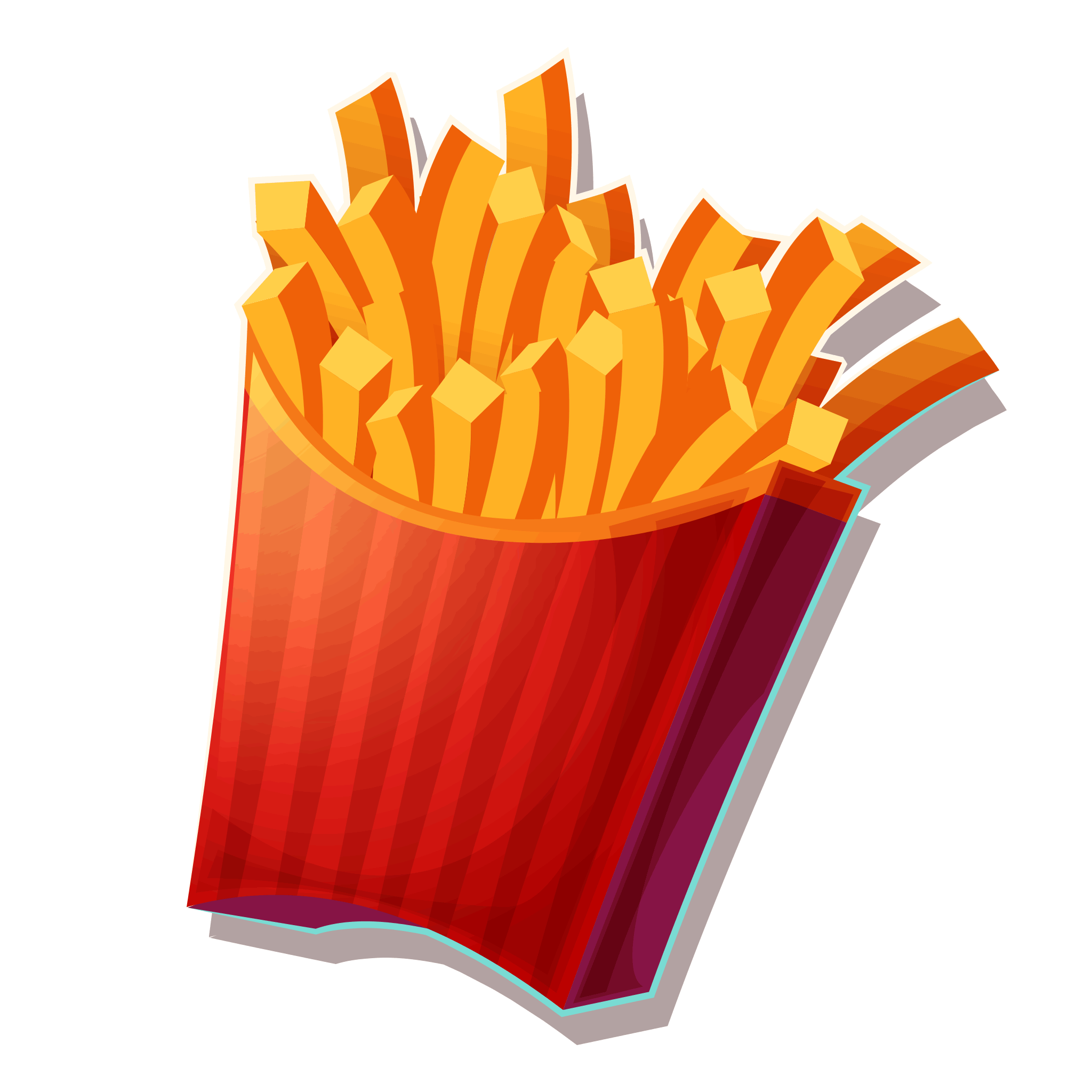 Ruckus Detritus Pickup Clutter Fries PNG