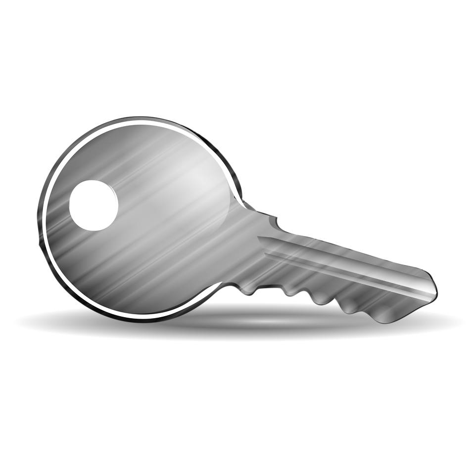 Key Silver Focus Discover Integral PNG