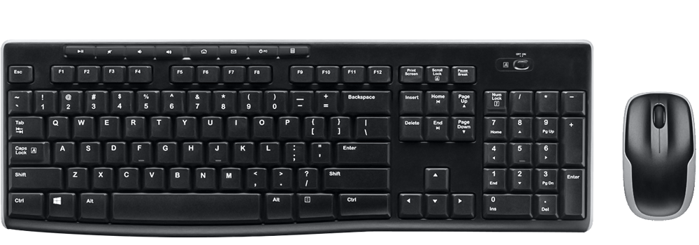 Window Keyboard Earphones Portable Black PNG