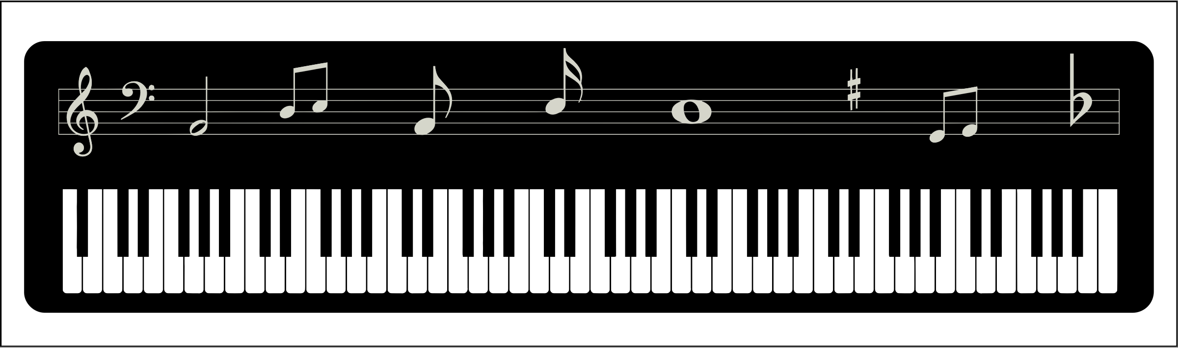 Mousing Piano Knob Keys Syncing PNG