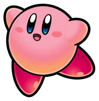 Anime Drawings Kirby Funny Characters PNG