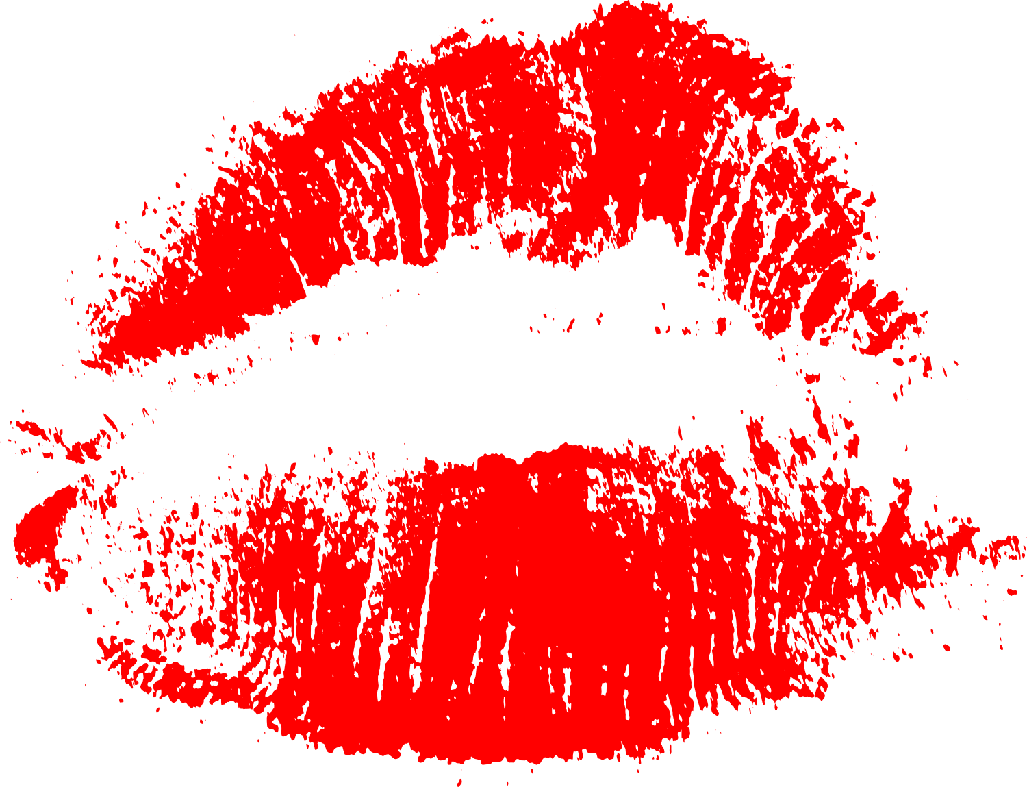 Puckered Embracing Lips Pinch Beak PNG