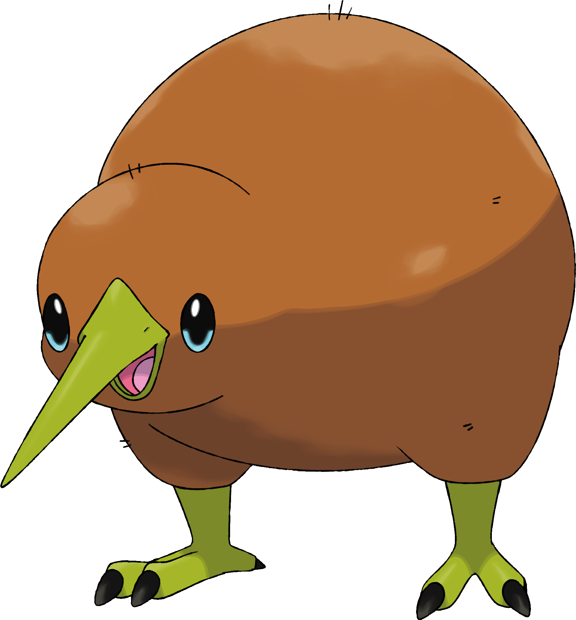 Razzing Kiwi Fowl Chick Sterling PNG