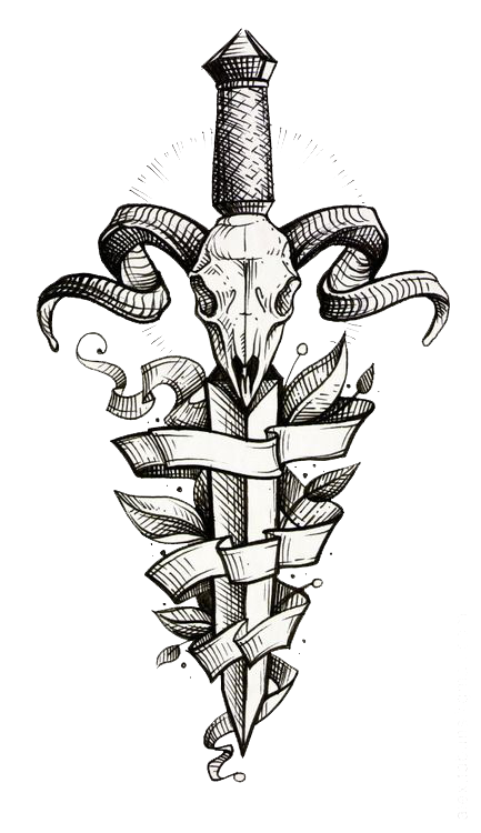 Stab Tattoo Hand Decorative Surgery PNG