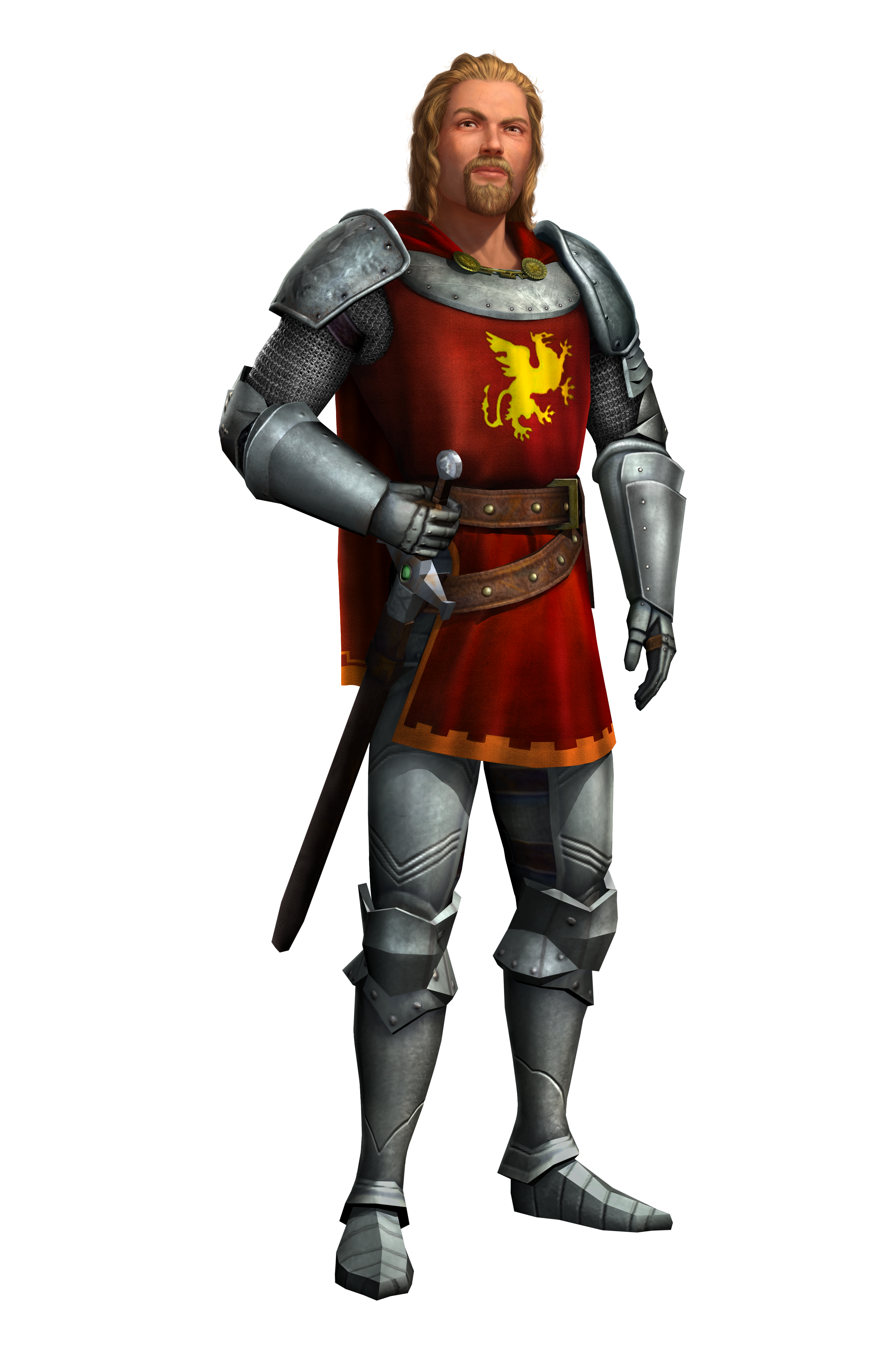 Mercenary Knight Nobles Sims Medieval PNG