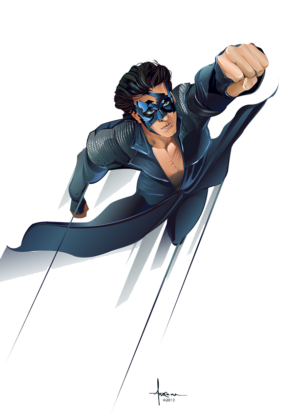 Krrish Cartoon File PNG