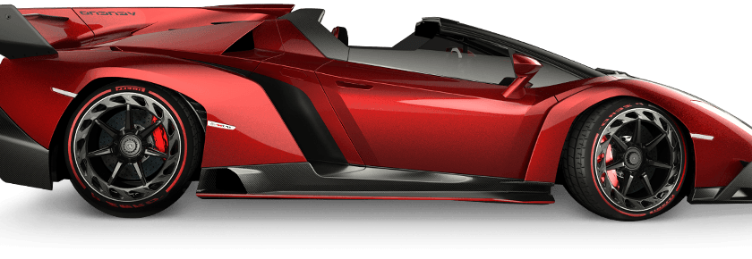Transport Convertible Red Lamborghini Luxury PNG