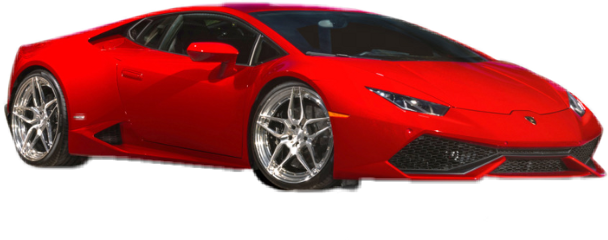 Showroom Marque Paintwork Red Lamborghini PNG