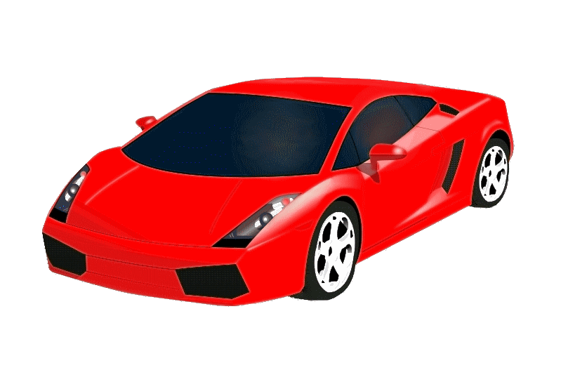 Lamborghini Hatchback Red Transport Bodywork PNG
