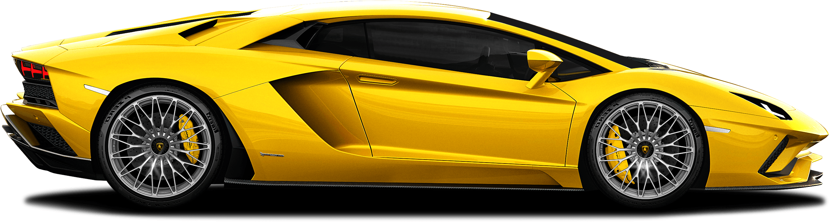 Yellow Coachwork Sportiest Lamborghini Transport PNG